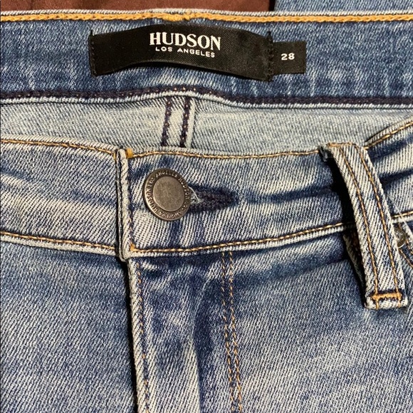 Hudson Brand Jeans.